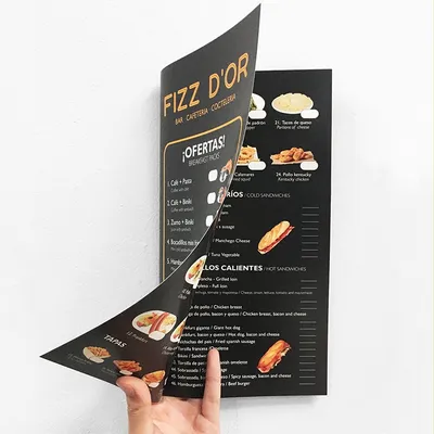 Papel PVC - DÍPTICO