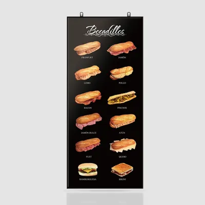 Cartel de Menú-Estándar