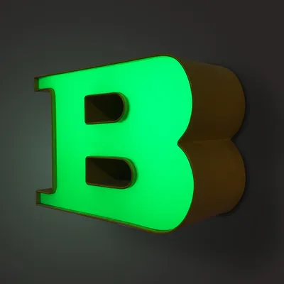 Letras luminosas tipo A - 1.0