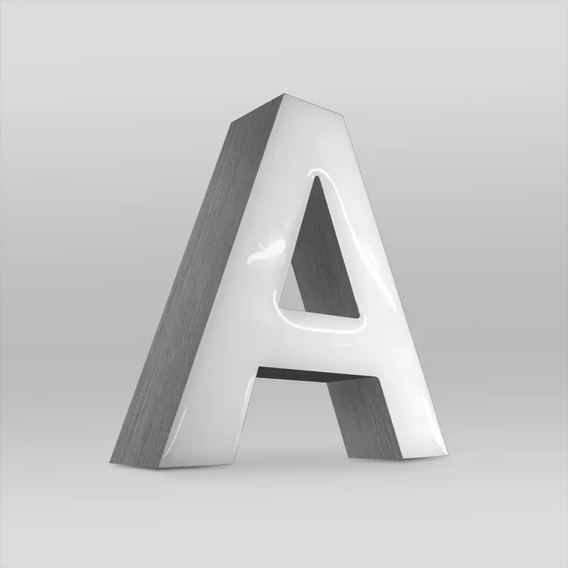 Letras luminosas tipo A - 2.0